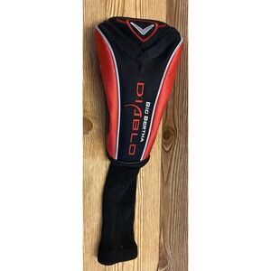 Callaway Golf Big Bertha Diablo Head Cover Black Red‎